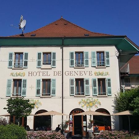 Hotel De Geneve Et Restaurant , Faverges-Seythenex Buitenkant foto