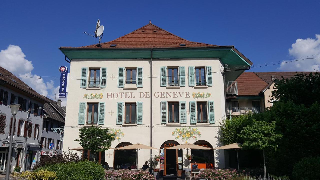 Hotel De Geneve Et Restaurant , Faverges-Seythenex Buitenkant foto